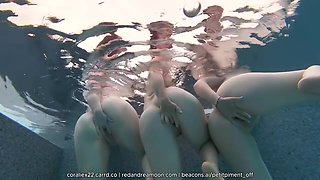 3 Each Other In The Pool - French Lesbian