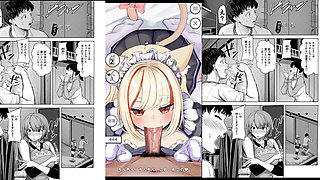 Hentai Game - Neko Maid Hentai Sex 2 Gameplay Animation