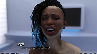 Stranded in Space - Vitiligo Girl Who Is in Love with My Cock Gets Her Virginity Taken