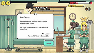 Hentai Game - Problematic Student - LVL 2 Teacher Fucks Students