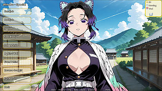 Hentai Hustle - Fucking Shinobu's Tight Ass from Demon Slayer