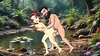 Milkman Fucks Widow Hard - Big Cock Blowjob & Face Fuck in HD