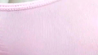 Bbwbootyful playing with my big boobs in work toilet