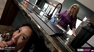 Sneaking Around With My Stepmoms Hot Asian Friend Kaya Knight