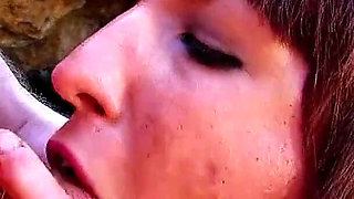 Horny Teen Fayna Ass Fucked by Step Dad on the Beach