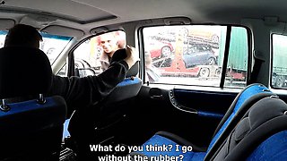 Real Czech Prostitute Takes Money for CAR SEX