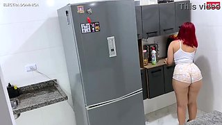 Electra Anal POV: Naughty Latina Maid Teases in Tight Shorts