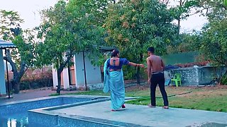 Lusty Indian Housewife Malkin Gets Hardcore Fuck From Servant - Big Ass & Natural Tits