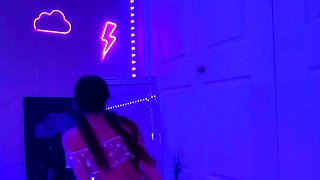 Xxlayna Marie's First Ever Anal Solo In Front Of Mirror Big