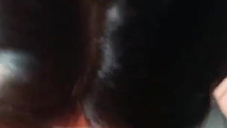 Sucking Her Stepfather's Cock Before Going to College