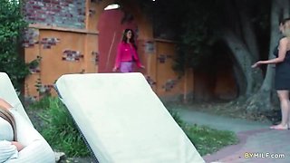 Inked COUGAR Scissoring With Her Gfs Daughter-in-law (Gizelle Blanco)