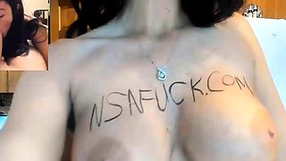 Hot Inked Babe Fucks Guy in Beach Tent Outdoor Action