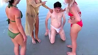MISS WHITNEY MORGAN - Beach Beauties Brutal Ballbusting On
