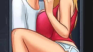 Summertime saga: finding the exams, and dick-riding in the college locker room ep 203