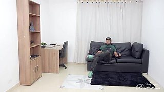 Colombian roommate slut seduced for 2 days gets her tight pink pussy filled with cum - rough creampie