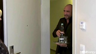 Busty MILFs Take On Rough Blowjob With Massive Cock AGEDLOVE