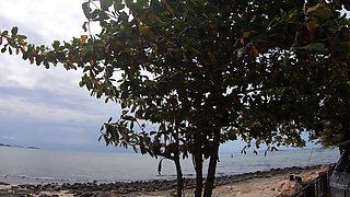 Motobike ride for Thai GF and home sex