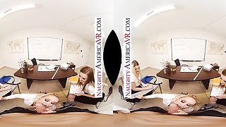 Naughty America featuring Alexis Monroe and Kenna James's virtual reality dirt