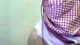 Arab Girl with Big Boobs on Webcam