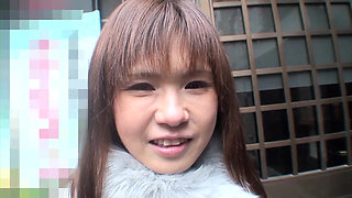 Japanese shaved MILF pussy creampie