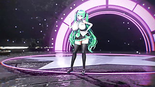 MIKU BIBBIDIBA Naked - mmMmm - All Colors Compilation Smixix