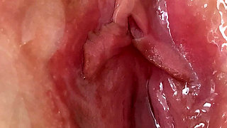 Extreme Close up Wet Pussy and Clit Orgasm