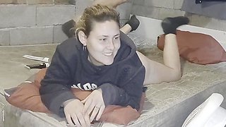 rigid assfuck hook-up - begins weeping - sudden finishing