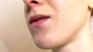 European blonde banged in public pov