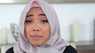 Cute Little Muslim Slut Gets Her Tiny Pussy Rammed With a