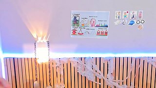 Pretty Japanese teen solo masturbation Uncensored