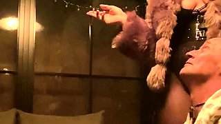 European Amateur Gives Wicked Head Outdoors In Public