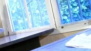 The college girl wants to understand what is a cock