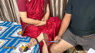 Desi Teacher Fucked Hardcore By Student - Doggy Style Sex in College