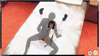 3d Hentai Kurisu Makise Gets Fucked In The Room (steins Gate)