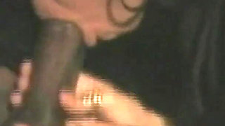 Black Slut Gets Fucked in Car by a BBC