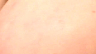 Mature Blonde Slut Stretched Wide by Throbbing Cock Dripping Cum