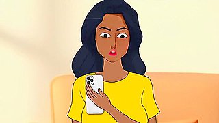 Desi Indian - Car Toon