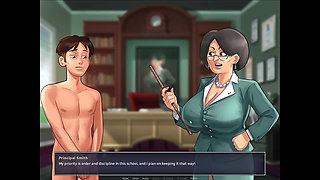 Summertime Saga Principal Smith and Annie Animation Collection [part 02] Nude Sex Game Play [18+]