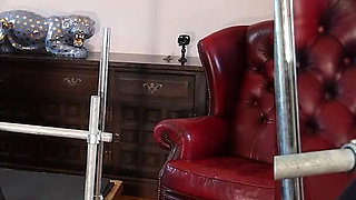 Femdom Cum Eating Instruction or Cattle Prod