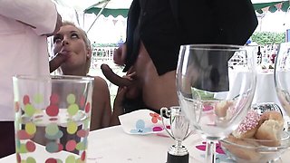 Crazy Chloe Conrad and Kaia Kane at uniform smut