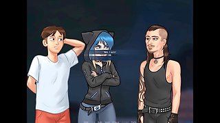 Summertime saga, lets play game, anime