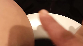 Rubbing My Wet Horny Kinky Pussy Through My Panties, While My Roommate Is Making Dinner