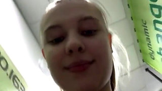 He Fucking My Anal While Im Squirting in the Gym