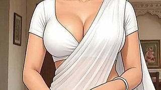 Widow Desi Bhabi Ka Strong Vatija - Kamini Bhabi MILF