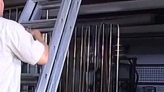 Blonde Babe Deepthroats and Rides Cock in Wild BDSM Play