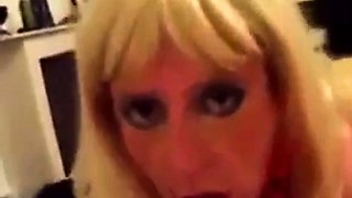 Submissive Crossdresser's Blowjob Training