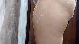 Saw soap in wife's vagina and made video of her nakedness