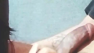 My boyfriend is obsessed with the idea of having a shaved head, and he has a crush on her.