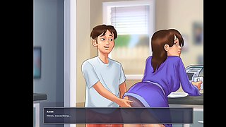 Morning quickie with hot cougar landlady Lanagameplays