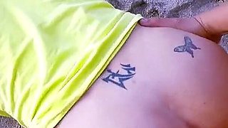 Sexy blonde teen Eva fucked by step father on the beach